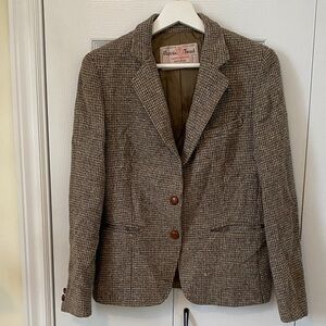 Harris Tweed Vintage Tweed Blazer Handwoven 100% pure Scottish Wool